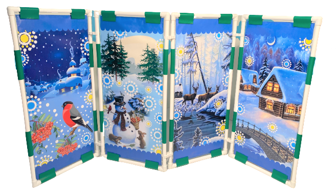 Ширма игровая "Зима-Лето" фото 1