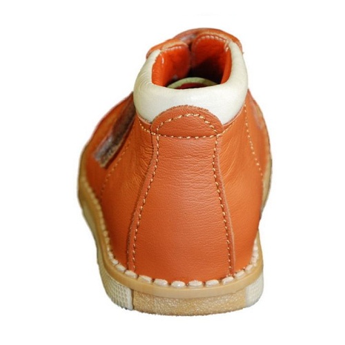 Ботинки мод."бахрома/лип" коричневые кожа 140-021 фото 4