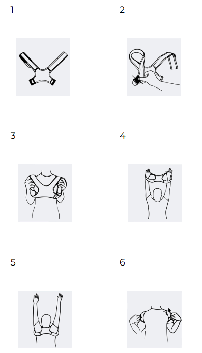 Корсет ортопедический (реклинатор) Ecoten КК-11, размер универсальный, черный фото 3