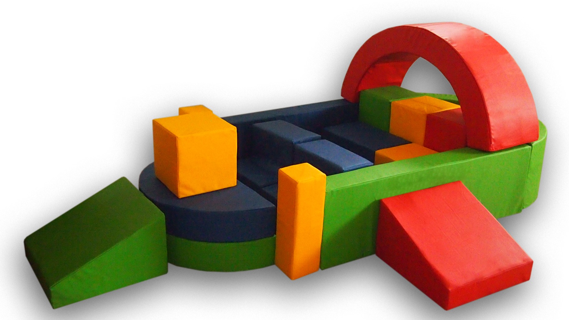 Мягкий напольный конструктор Самолет, 19 эл. фото 2