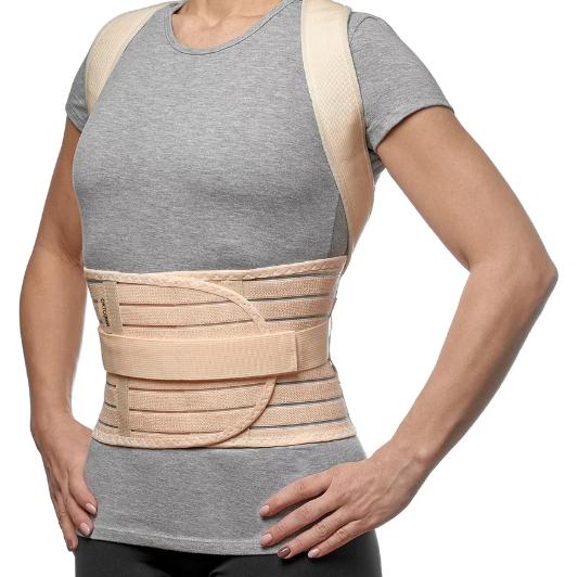 Корсет ортопедический реклинирующий ORTO.NIK ПР-413,полужесткий, 2 ребра жесткости фото 8