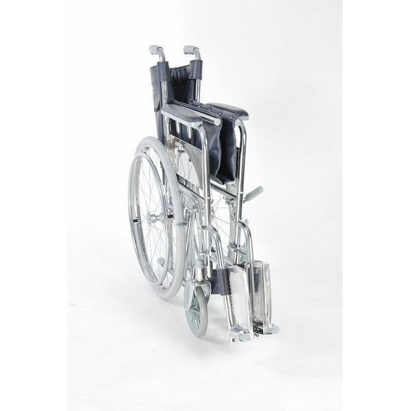 Инвалидная кресло-коляска с усиленной рамой FS975-51 фото 2