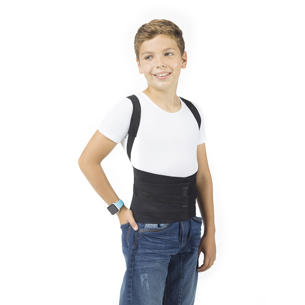 Корректор осанки детский ORTO КО-110, полужесткая фиксация, бежевый фото 1