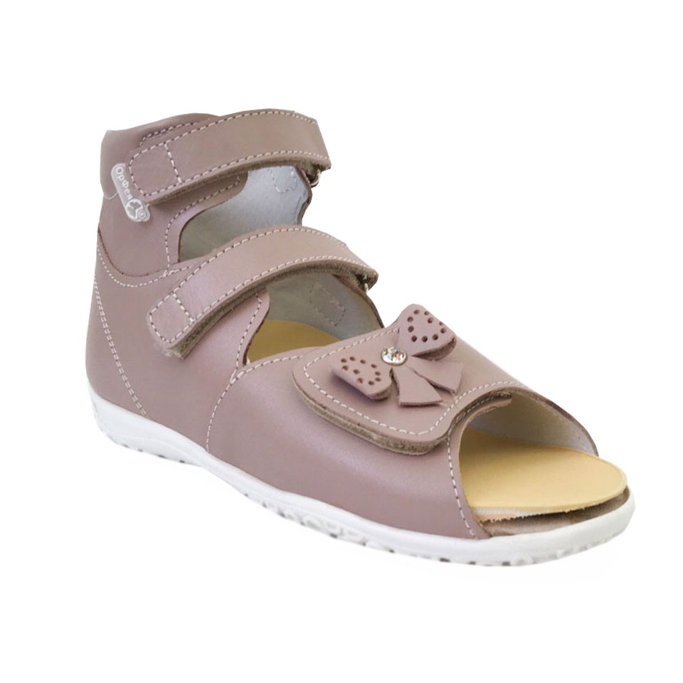 Сандалии с открытым носом Б3-128-099-000-1 цвет розовый  фото 1