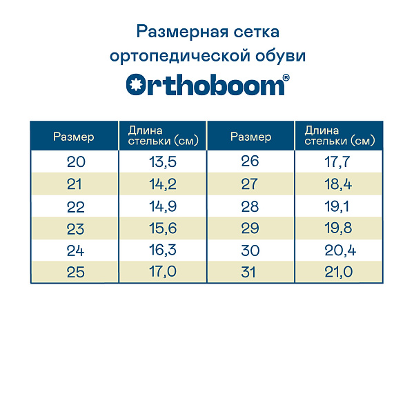 Сандали ортопедические Orthoboom 27057-01,цв.песочная бабочка фото 10