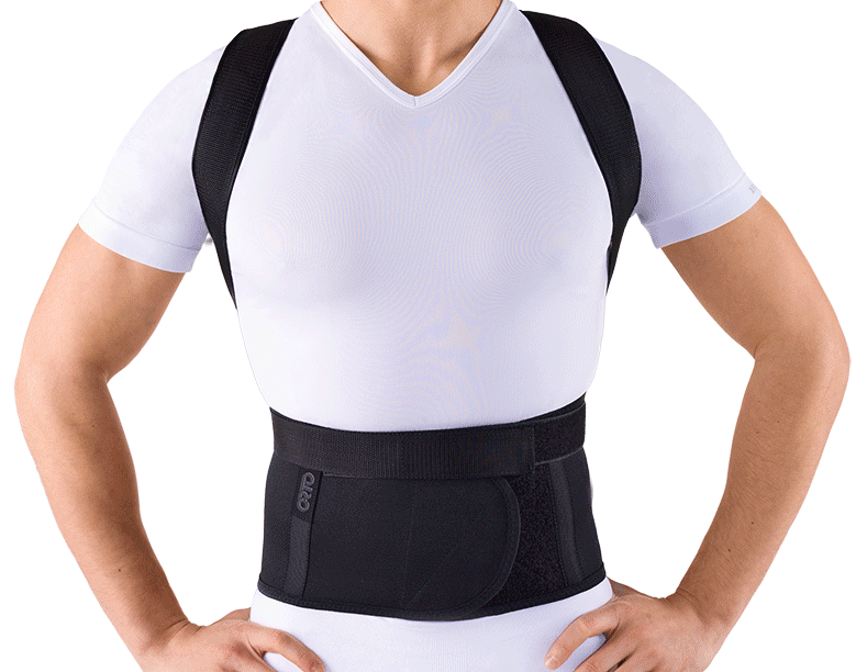 Корректор осанки ORTO КО-110, полужесткая фиксация, бежевый фото 2