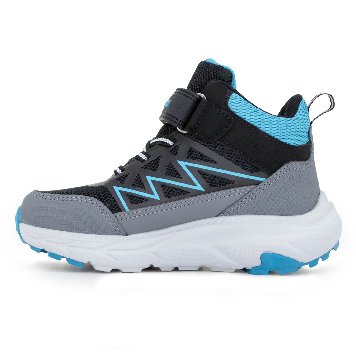 Ортопедическая обувь Orthoboom кроссовки 30245-11 черно-голубой фото 4