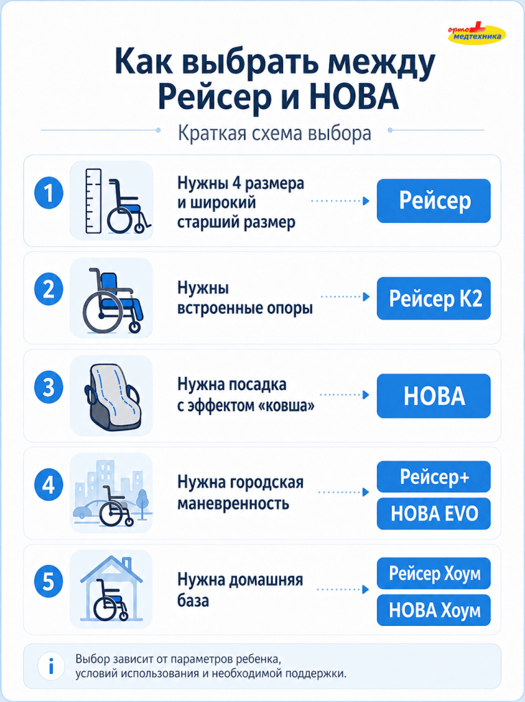 Как выбрать между Рейсер и НОВА Akces-Med